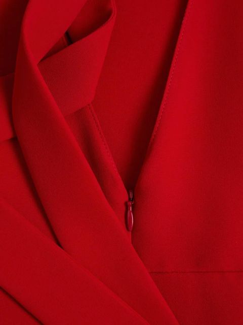 Valentino Garavani Cady Couture ruched maxi dress - Red