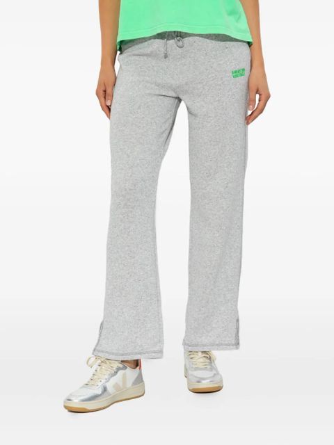 American Vintage drawstring side-split trousers - Grey