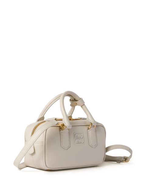 Miu Miu Arcadie tote bag - White - zdjęcie produktu nr 2
