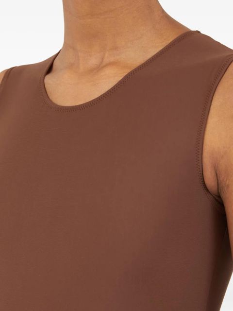 Maison Margiela sleeveless bodysuit - Brown
