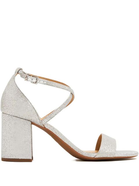 Michael Kors 80mm block-heel sandals - Silver - zdjęcie produktu nr 1