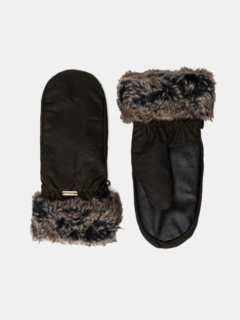 Barbour rękawiczki damskie kolor zielony LGL0045 - zdjęcie produktu nr 1