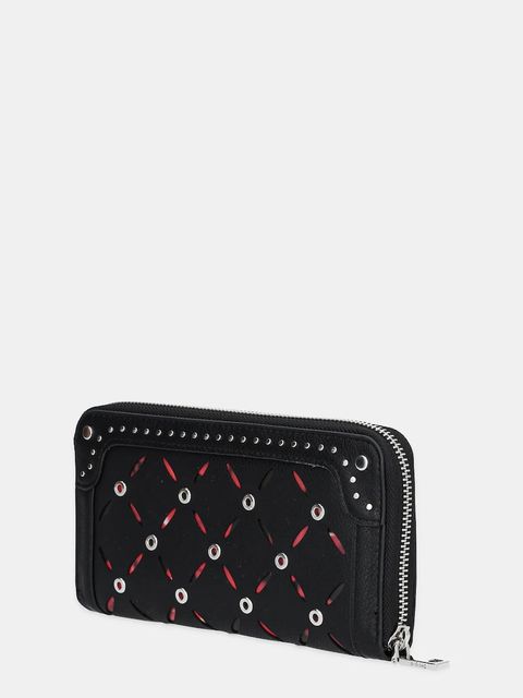 Desigual portfel YANKEE FIONA BLACK damski kolor czarny 25WAYP33 - zdjęcie produktu nr 2