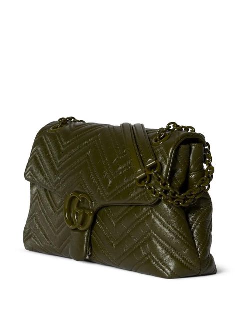 Gucci GG Marmont shoulder bag - Green