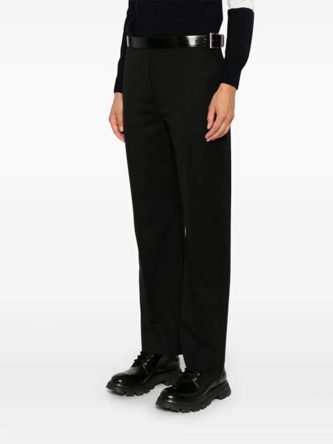 Prada gabardine trousers - Black