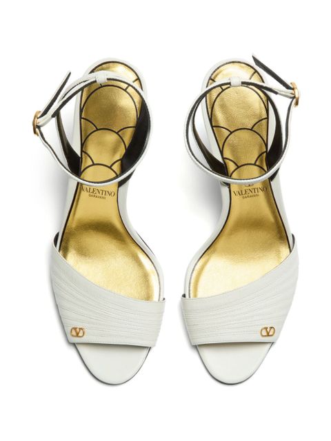 Valentino Garavani 85mm Ladycrush sandals - White