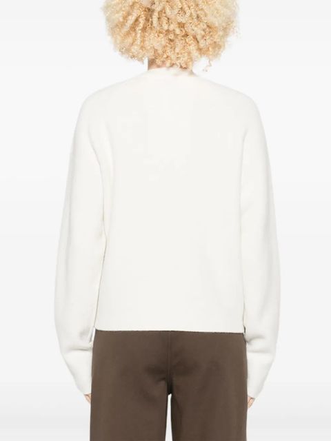 TOTEME patch-pocket buttoned cardigan - White