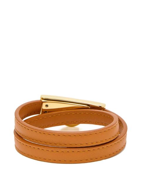 Ferragamo double strap lock bracelet - Gold - zdjęcie produktu nr 2