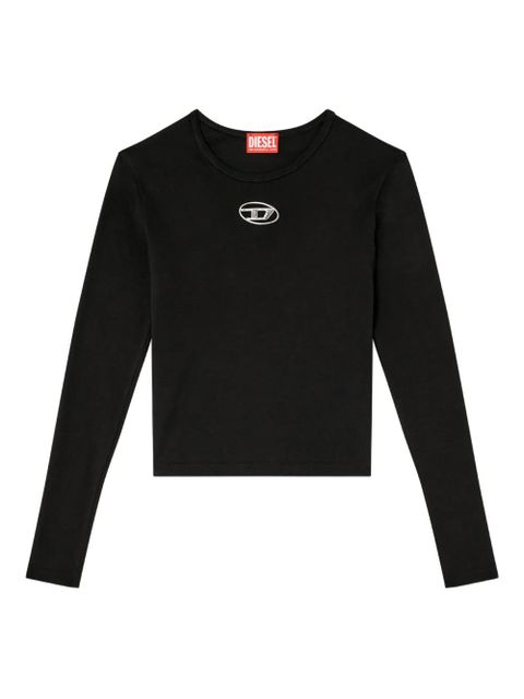 Diesel T-Uncutie cut-out detail long-sleeve top - Black - zdjęcie produktu nr 1