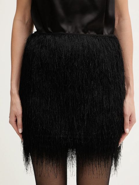 Twinset spódnica kolor czarny mini prosta 252TT2302 - zdjęcie produktu nr 1