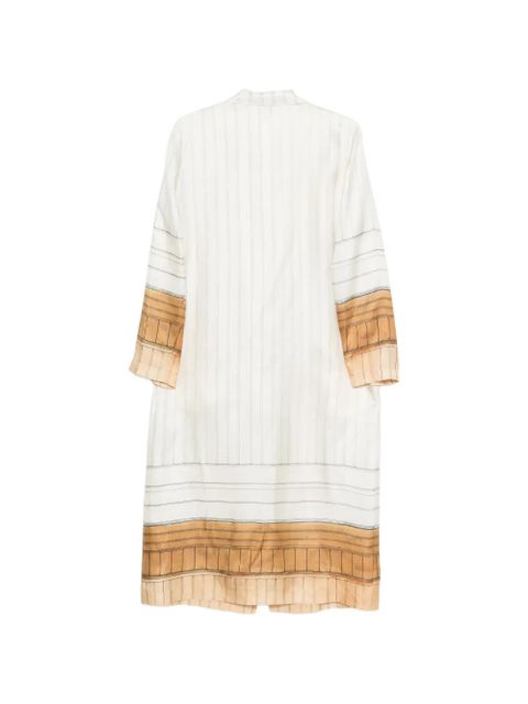 Alysi striped buttoned jacket - Neutrals - zdjęcie produktu nr 2