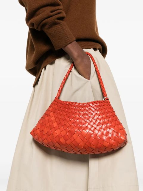 DRAGON DIFFUSION Rosanna woven braided tote bag - Orange - zdjęcie produktu nr 2