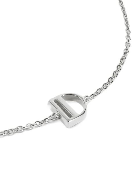 Monica Vinader Initial D chain bracelet - Silver