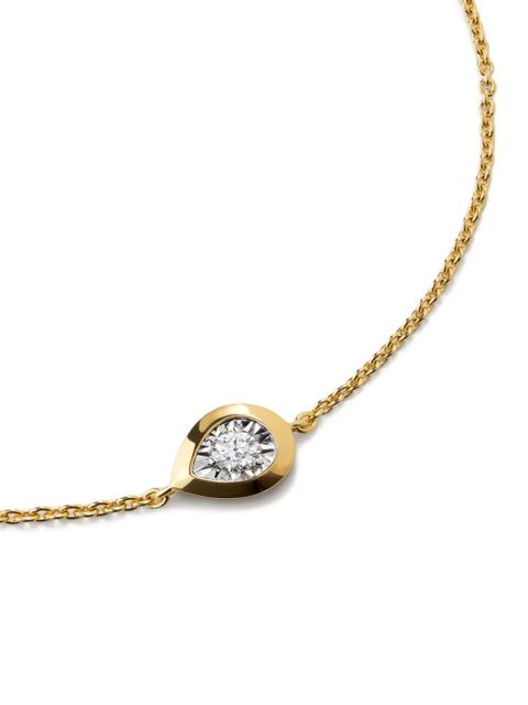 Monica Vinader Pear Diamond bracelet - Gold