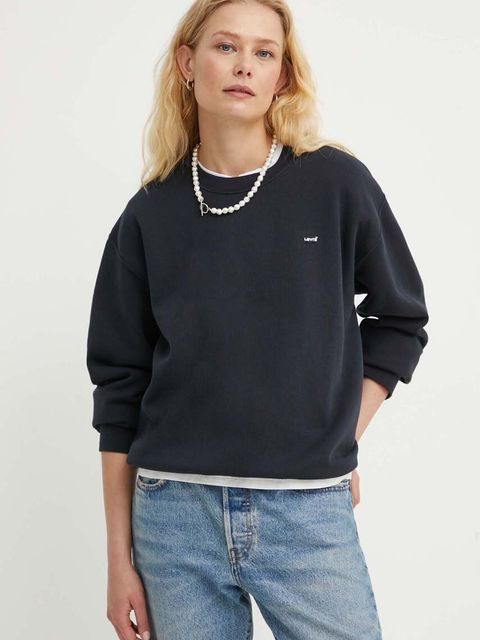 Levi's bluza damska kolor czarny gładka A5942 - zdjęcie produktu nr 1