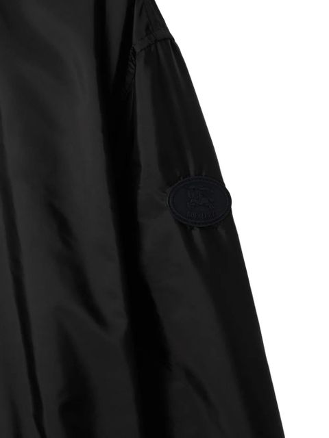 Burberry logo-patch jacket - Black