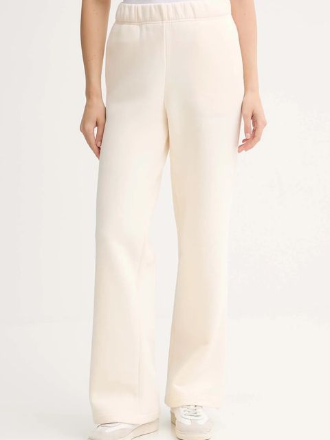 MUUV. spodnie dresowe MUUV..x.Answear damskie kolor beżowy gładkie - zdjęcie produktu nr 1