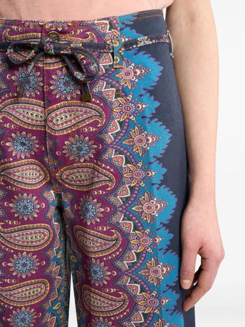 ETRO printed jeans - Blue