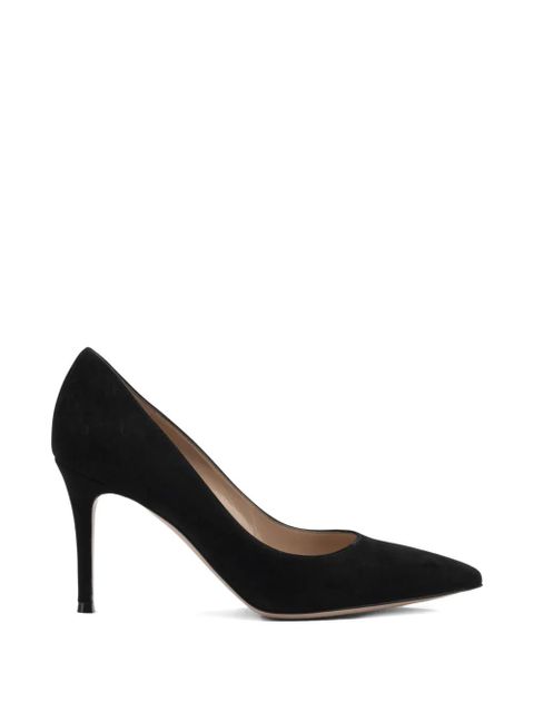 Gianvito Rossi suede pumps - Black - zdjęcie produktu nr 1