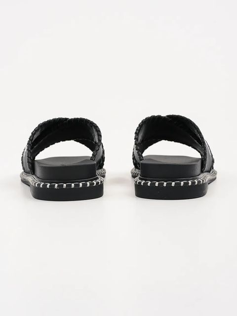 Karl Lagerfeld klapki skórzane KLEO