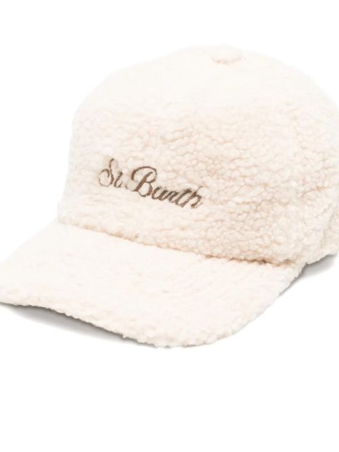 MC2 Saint Barth logo-embroidered baseball hat - Neutrals