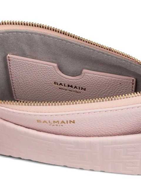 Balmain 1945 PB Labyrinth monogram mini bag - Pink