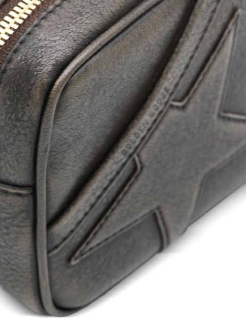 Golden Goose mini star-appliqué cross body bag - Brown