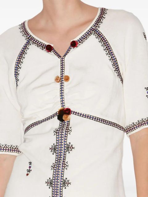 MARANT ÉTOILE Zatini dress - White