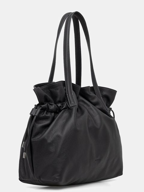 Marella torebka skórzana kolor szary 2523519047200