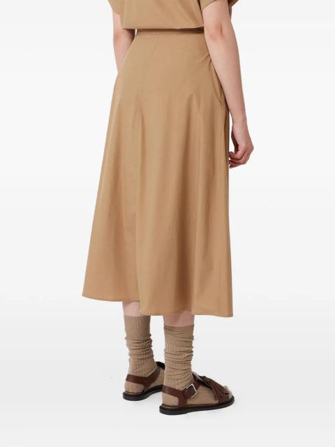 Max Mara A-line skirt - Neutrals