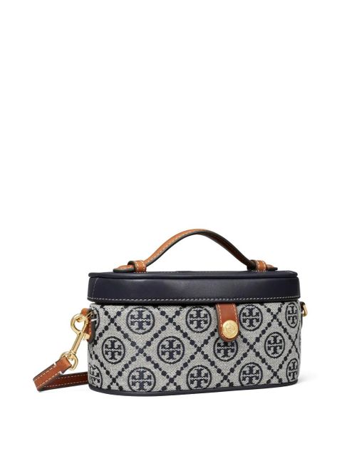 Tory Burch monogram-pattern tote bag - Blue