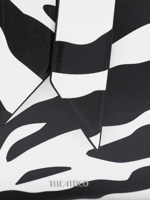 The Attico Sunrise shoulder bag - Black