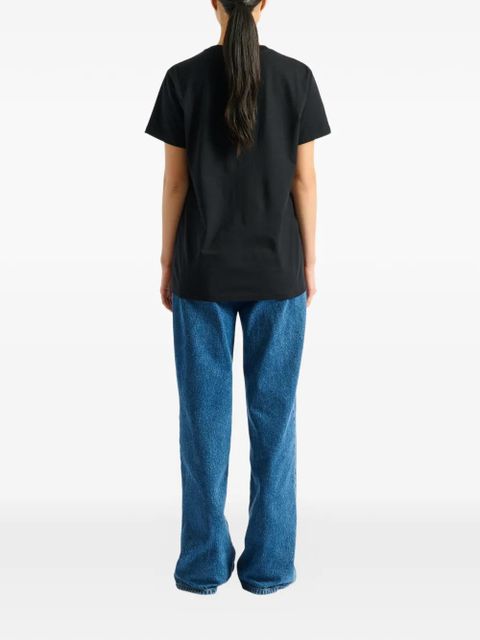 Balmain Balmain Paris embroidered T-shirt - Black