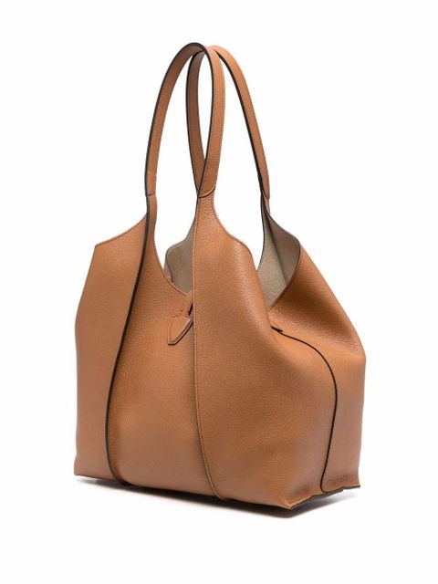 Tod's T-logo tote bag - Brown - zdjęcie produktu nr 2