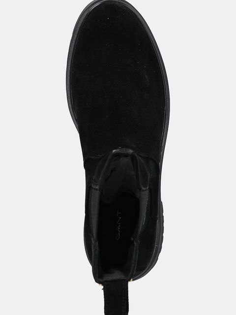 Gant sztyblety zamszowe Aligrey damskie kolor czarny na platformie 31553157