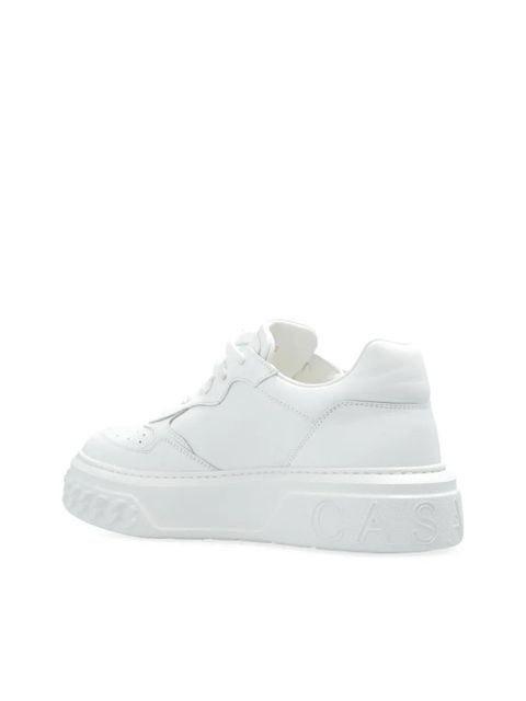 Casadei logo-patch sneakers - White