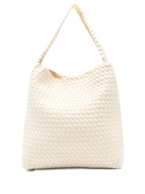 NAGHEDI medium Nomad Hobo woven tote bag - Neutrals - zdjęcie produktu nr 1