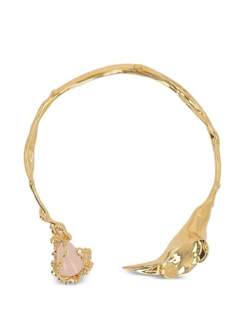 Chloé Bijoux stone pendant necklace - Gold - zdjęcie produktu nr 1