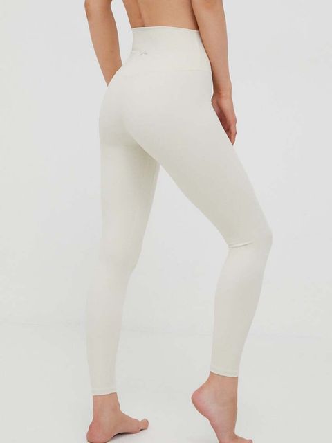 Joy in me legginsy do jogi Oneness Bond kolor beżowy gładkie Oneness Bond 7/8 - zdjęcie produktu nr 2