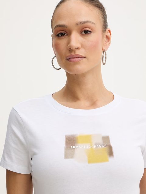 Armani Exchange t-shirt bawełniany