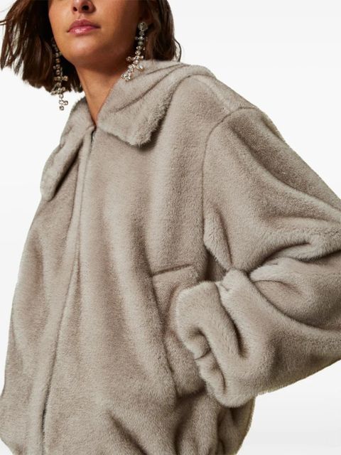 TWINSET cropped jacket - Grey