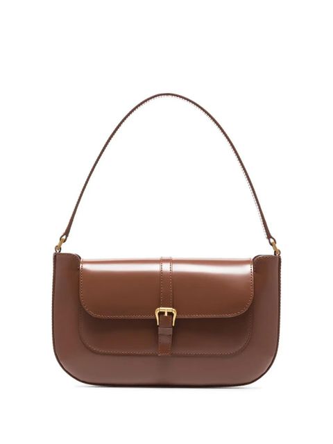 BY FAR Miranda leather shoulder bag - Brown - zdjęcie produktu nr 1
