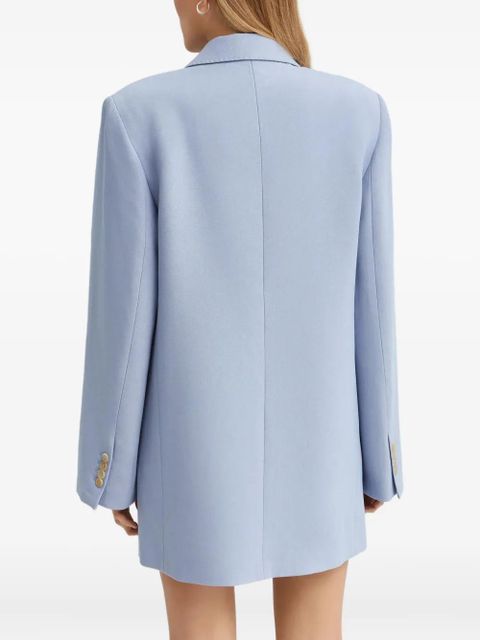 KHAITE Balton double-breasted blazer - Blue