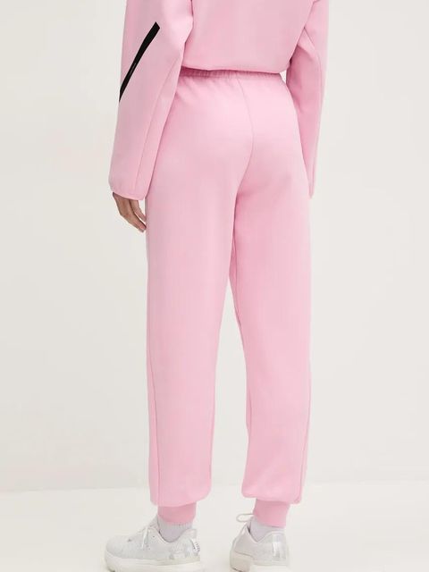 adidas spodnie dresowe Z.N.E. damskie kolor różowy JC5405