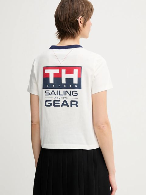 Tommy Hilfiger t-shirt bawełniany SAILING - zdjęcie produktu nr 2