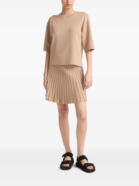 Yves Salomon mini pleated skirt - Neutrals - zdjęcie produktu nr 2