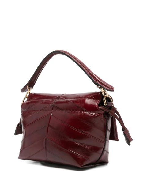 FENDI logo-plaque tote bag - Red - zdjęcie produktu nr 2