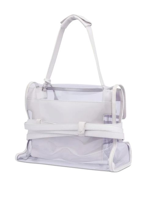 Moschino Tie Me tote bag - White - zdjęcie produktu nr 2