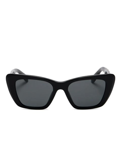 Tory Burch logo-plaque cat-eye sunglasses - Black - zdjęcie produktu nr 1