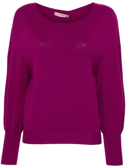 TWINSET Boat neck top - Pink - zdjęcie produktu nr 1